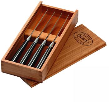 Rösle Steakmesser-Set 4-teilig mit Bambus Box 18434