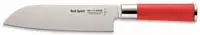 F. Dick 81742182, F. Dick Santokumesser (18 cm) (81742182) Rot/Silber