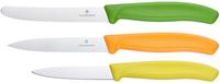 Victorinox MESSERSET Gelb, Orange, Hellblau