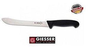 Giesser Abh&auml;utemesser, schmal, leicht gebogen, 21cm, schwarz (210521)