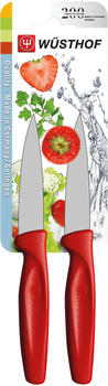 Wüsthof Gemüsemesser-Set 2-teilig rot (9343r)