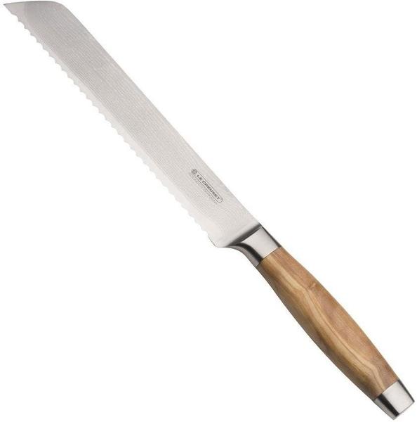 Le Creuset Brotmesser 20 cm Holzgriff