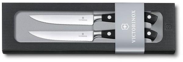 Victorinox Grand Maître Steakmesser-Set 2-teilig mit Wellenschliff