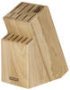 Tescoma Messerblock Woody 869508, Holz braun, unbestückt