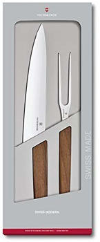 Victorinox Swiss Modern Tranchier-Set 2-teilig Nussbaum