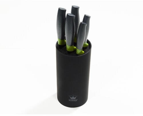King Carbon Optic Messerblock schwarz-grün Test TOP Angebote ab 28,99 €  (Mai 2023)