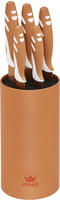KING Messerblock "Soft Touch" 6 Stk. mit KING protect Beschichtung