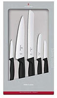V-6.71 33.5G Swiss Classic Kchengarnitur, 5-teilig, schwarz