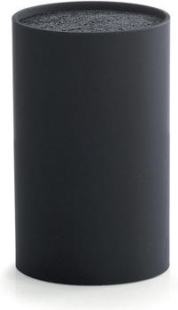Zeller Present Zeller Messerblock mit Borsteneinsatz rund unbestückt (schwarz)