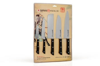 Samura Harakiri Messerset 5-teilig schwarz