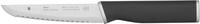 WMF 18.9622.6032, WMF Universalmesser Kineo 24 cm Schwarz/Silber (12 cm)