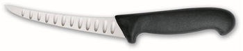 Giesser GIESSER Ausbeinmesser 2505/15 gebogen,Kullenschliff,Griff schwarz
