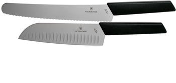 Victorinox Swiss Modern Messerset 2-teilig schwarz