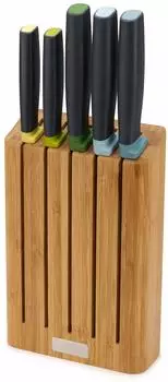 Joseph Joseph Elevate Bamboo Messerset 5-teilig