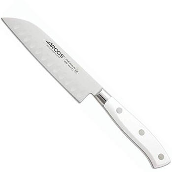 Arcos Riviera Blanc Santoku Messer 14 cm weiß