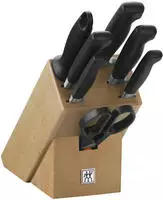 Zwilling 35140-000-0, Zwilling Messerblock Set 8-tlg. best&uuml;ckt buche (35140-000-0)