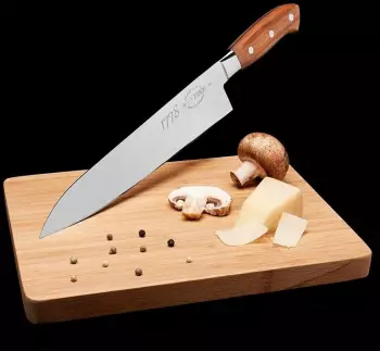 Friedr.Dick 1778 Kochmesser 24 cm – Friedr.Dick 1778 Kochmesser 24 cm mit Carbonstahl und Pflaumenholzgriff