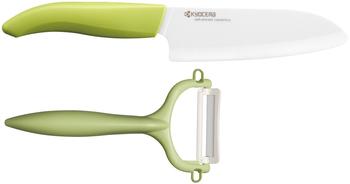 Kyocera FK Serie weiß Set mit Santuko und Sparschäler