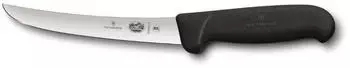 Victorinox Ausbeinmesser Fibrox gebogene breite Klinge 15 cm schwarz (5.6503.15)