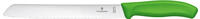 Victorinox Swiss Classic Serie Brotmesser, Wellenschliff, 21 cm, Gr&uuml;n