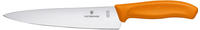 Victorinox Swiss Classic Serie Kochmesser Tranchiermesser - 19 cm - Orange