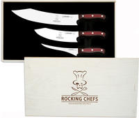 Giesser No. 1 PremiumCut Messerset 1999 3 rc , Design: Rocking Chefs