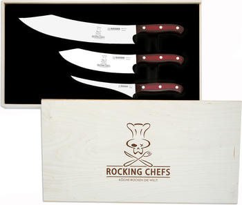 Giesser Rocking Chefs Messer-Set 3-teilig