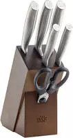 Zwilling BSF Chicago Messerblockset, 7-tlg | Birke | Braun