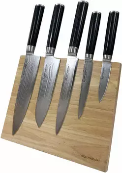 Echtwerk Damaszener Messer-Set 5-teilig