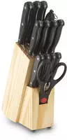ECHTWERK Messerblock 14 Stk. Basic K&uuml;chenmesser Set aus hochwertigem...