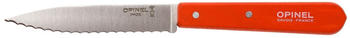 Opinel Schälmesser mit Mikrozahnung N°113 orange