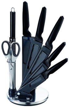 Michelino Messer-Set 8-teilig schwarz