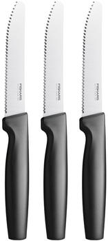 Fiskars Functional-Form Tafelmesser schwarz (3er-Set)