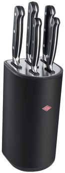 Wesco Messerblock Loft inkl. Messer schwarz matt (322851-73)