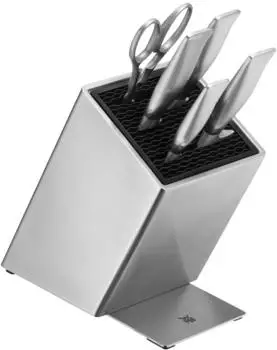 WMF Messerset mit Block Spitzenklasse plus (6-tlg.) Edelstahl WMF Messerset mit Block Spitzenklasse plus (6-tlg.) Edelstahl