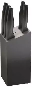 Michelino Messerblock Messerset 6-tlg. Grau