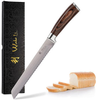 Wakoli Wakoli EDIB Serie mit Wellenschliff (20 cm) braun