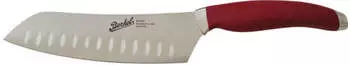 Berkel Teknica Santoku Knife 17cm red