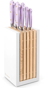 W&uuml;sthof Messerblock classic colour 8-teilig purple yam