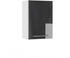 VICCO Hängeschrank Fame-Line 50 cm Weiß/Anthrazit Hochglanz modern