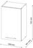VICCO Hängeschrank Fame-Line 50 cm Weiß/Eiche modern