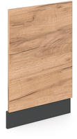 Frontblende R-line, Goldkraft Eiche, 45 Cm Ohne Arbeitsplatte Vicco
