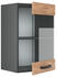VICCO Glashängeschrank R-Line 40 cm Anthrazit/Eiche modern