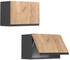 VICCO Hängeschrank R-Line 60 cm Anthrazit/Eiche flach grifflos