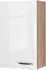 Flex-Well Oberschrank Valero 50cm weiß Hochglanz/Sonoma Eiche