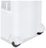 Relaxdays Nischenwagen 101x12,5x54 cm weiß (10034356-49)