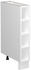 VICCO Regalunterschrank Fame-Line 15 cm Weiß modern offen