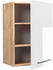 VICCO Hängeschrank Fame-Line 50 cm Eiche/Weiß Hochglanz modern