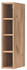 VICCO Regalhängeschrank Fame-Line 15 cm Eiche modern offen