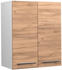 VICCO Hängeschrank Fame-Line 60 cm Weiß/Eiche modern